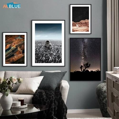 ALLBLUE Wall Paintings Landscapes