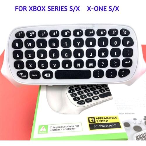 2.4G Wireless Chat Gamepad Keyboard with USB Receiver For Microsoft X-Series X-one S/X Controller With Headset Audio