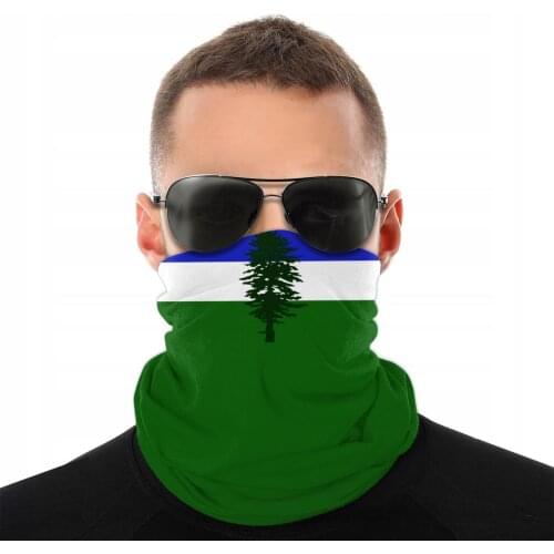 Flag Of Cascadia Scarves Neck Face Mask Men Women Fashion Neck Gaiter Seamless Bandanas Windproof Headwear Biking Hiking