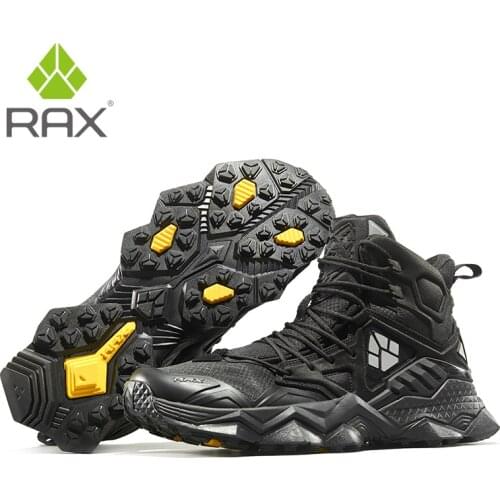 RAX Running Shoes Men Women Outdoor Sports Footwear Lightweight Breathable Sneakers Air Mesh Upper Non-slip Natural Rubber Outso