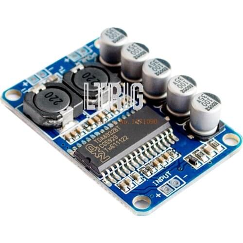 LTRIG Custom 1PCS Digital power amplifier board module 35w mono amplifier module High-power TDA8932 low power consumption