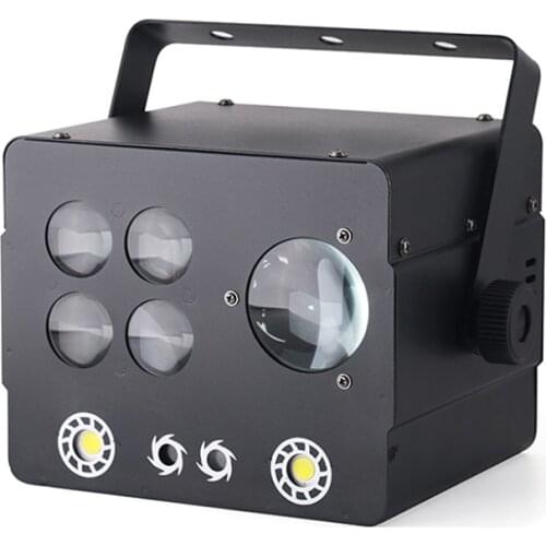 Grezer 4in1 LED Mini Stage Gobo Projector DJ Disco Party Wedding Lampara Laser