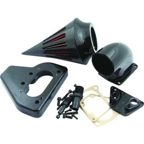 Motorcycle Black Spike Air Cleaner Kits Intake Filter For Honda VTX 1800 2002 - 2009 Moto