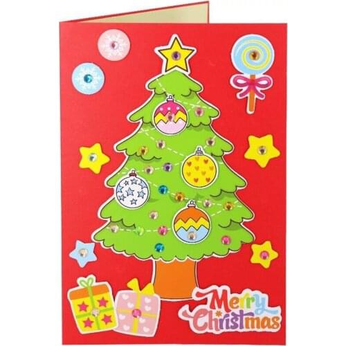 New Kids DIY Eva Foam Sticker 3D Puzzle Toys Art Craft Handicrafts Educational Toys for Children Christmas Gift Juguetes