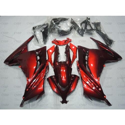 For Kawasaki Zx300r 2013 - 2015 Fairing Kits Zx300r 14 15 Abs Fairing EX 300 Ninja 2015 Orange Gold Fairings