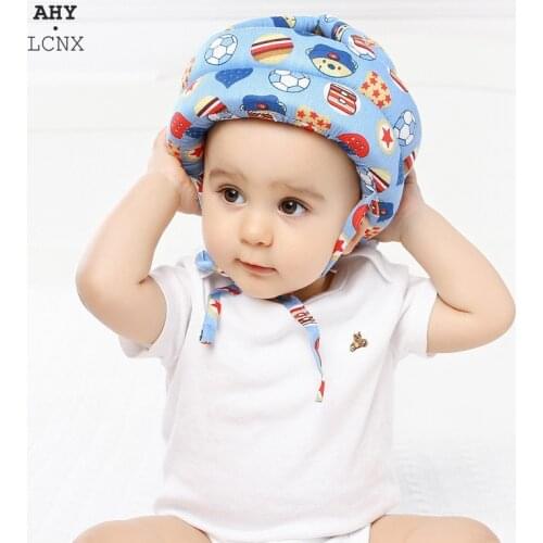 Winter Autumn Toddler Safety Helmet Baby Hat Newborn Helmets Learn to Walk Hats Boy Girl Protective Play Helmet Comfortable Cap
