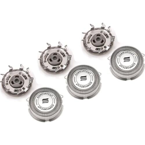 3pcs SH30/50 Razor Replacement Shaving Head for Philips Norelco 1000 2000 3000 S510 S5380 S5000 S5077 S5015 S5015 Razor Blade