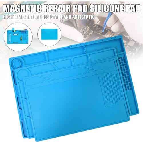 Heat Insulation Working Mat Soldering Station Iron Phone Computer Repair Mat Heat-resistant Insulator Platform H-best