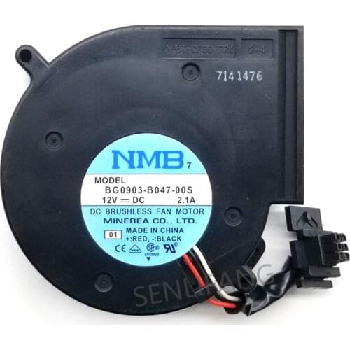 For Original BG0903-B047-00S Blower Cooling Fan DC 12V 2.1A 3 Wires 9733 97*97*33mm