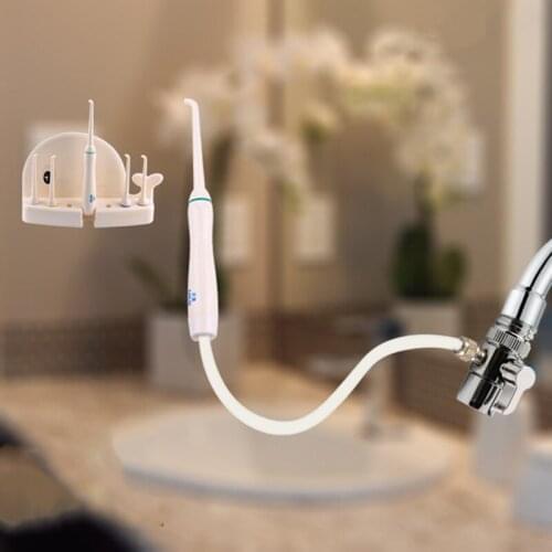 Water Dental Flosser Faucet Oral Irrigator Water Jet Floss Dental Irrigator Dental Pick Oral Irrigation Teeth Cleaning Machine