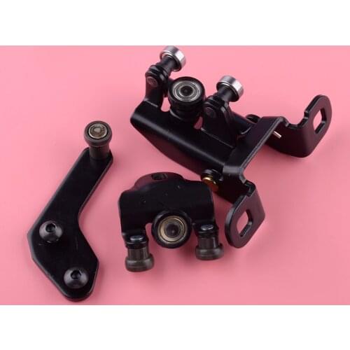 3pcs Left Side Door Roller Runner Top Middle Lower Bottom 1667675 Fit for Ford Transit MK6 MK7 1639910 1705694 4796308 4796304