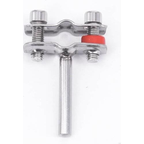 8-10mm 3/8" 9.52mm Pipe Hanger Bracket Clamp Support Clip 304 Stainless Steel For Beer Brewing