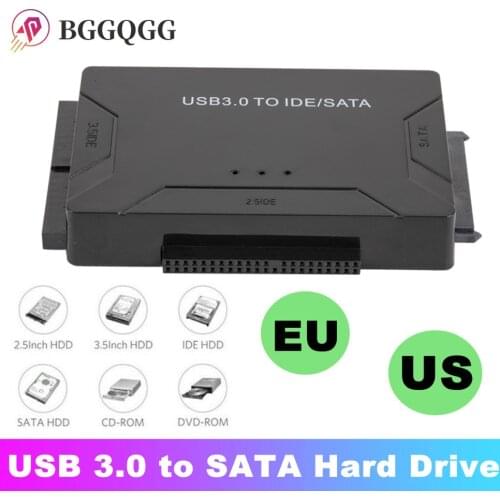 PzzPss SATA to USB IDE Adapter USB 3.0 2.0 Sata 3 Cable for 2.5 3.5 Hard Disk Drive HDD SSD Converter IDE SATA Adapter Drop Ship