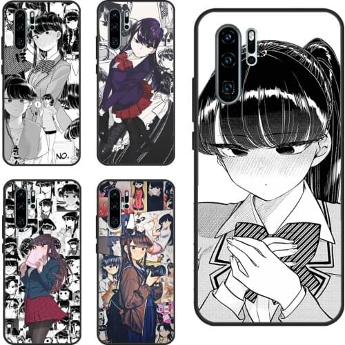 Komi Shouko Komi-san anime For Huawei P30 P40 Lite P20 Pro P Smart Z 2019 Nova 5T Honor 10 X Lite 10i 9S 8X 9X Case