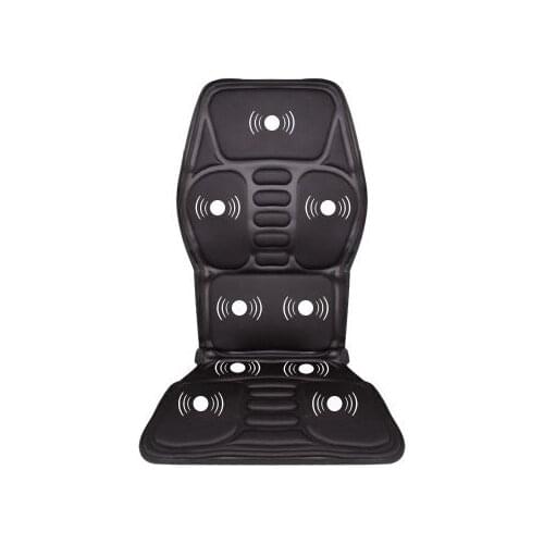 Electric Body Massage Cushion Car Home Office Chairs Seat Vibrator Neck Lumbar Massage Cushion Stimulator Relaxation Heat Pad