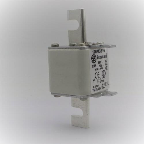 Electrical Fuse 170M3316 250A 690V Bussmann Fuse for Switch Electrical Protection