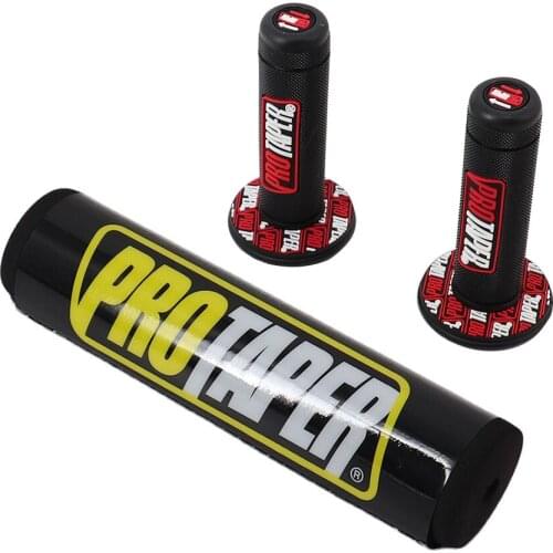 Motorcycle Handlebar For PRO Taper Pack Bar 1-1/8" Handle bar Pads Grips Pit Pro Racing Dirt Pit Bike