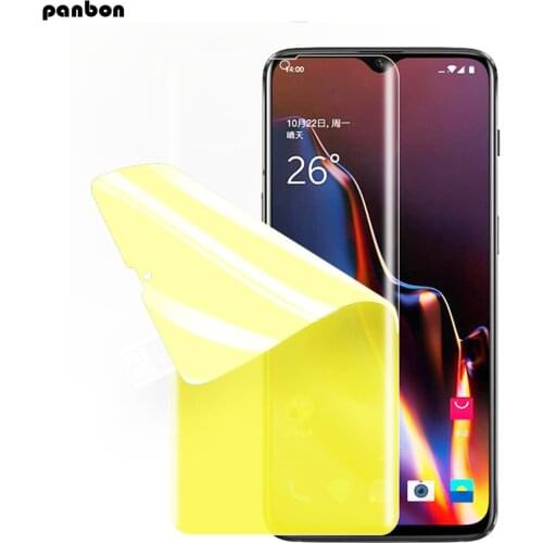 Soft TPU Nano Hydrogel Film for oneplus 6T 6 Screen Protector Full Cover nano Film For one plus 6 6t 1+6 1+6T Not Glass