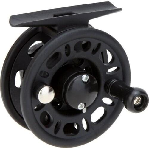 Plastic fly reel river fishing fly fishing Stream left / right exchange possible (reel diameter 42 mm)