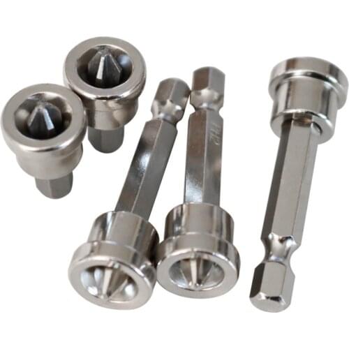 Gypsum board special bit cross positioning pneumatic electric bit sleeve chrome vanadium steel screw locator