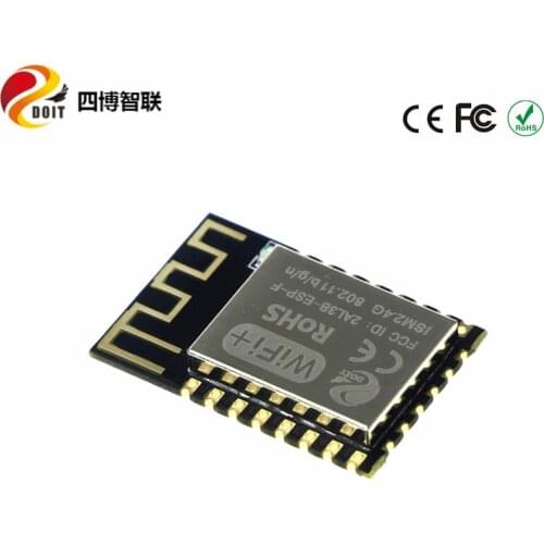 DOIT 5pcs/pack ESP8266 ESP-F Serial Wireless WiFi Transmission Module IoT FCC/CE/RoHS Authenticate NodeMCU diy rc toy