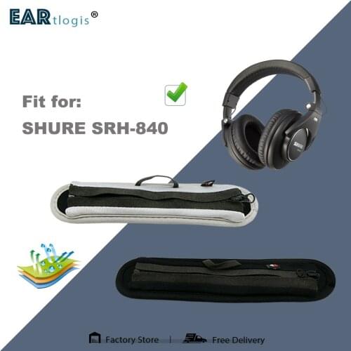 Replacement Ear Pads for SHURE SRH840 SRH-840 Headset Parts Headband Earmuff Earphone Sleeve Cover