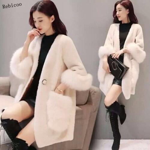 Winter Velvet Jacket Coat Women Cotton Padded Jackets Gray Pink Plus Size 4XL Hood Fur Collar Thick Fashion Basic Snow Outerwear