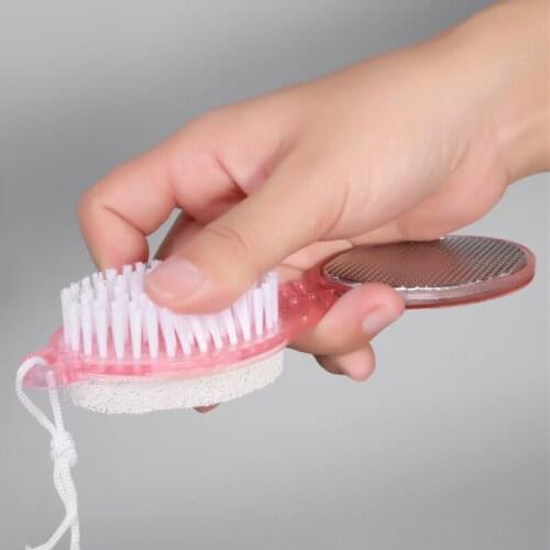 1pc Foot Grinding Stone Practical Foot Dead Skin Callus Remover Multi-function Foot Cleaner Brush Pedicure Foot Care Tool