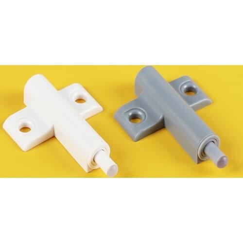 10PCS Gray White Damper Buffer Wardrobe Cabinet Door Mute Cabinet Door Anti-collision Device