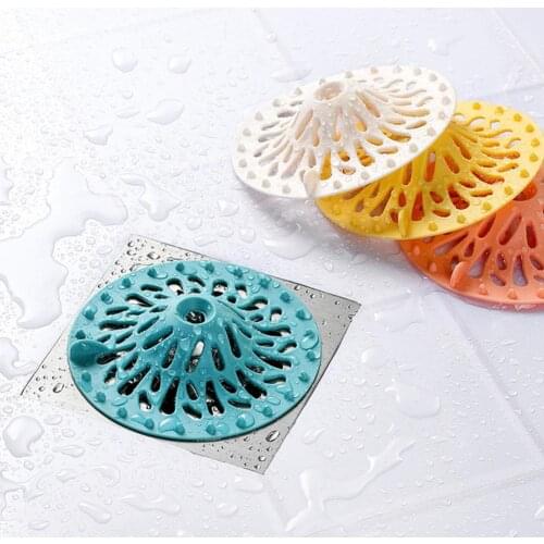 70% Dropshipping!!Drain Filter Wide Application Quick Drainage TPR Anti-clogged Easy to Use Drain Cover for Home