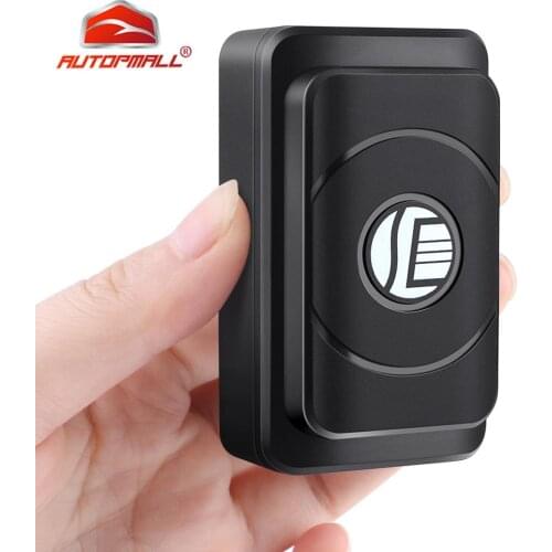 Mini Vehicle GPS Car 2G GSM Tracker TK202 6400mAh Waterproof Magnet Tracker GPS Data Logging Speed Shock Alarm Geofence Device