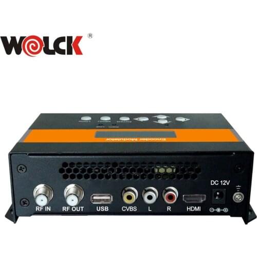 High definition Encoder modulator RF DVB-T ISDB-T out for home use mini encoder modulator