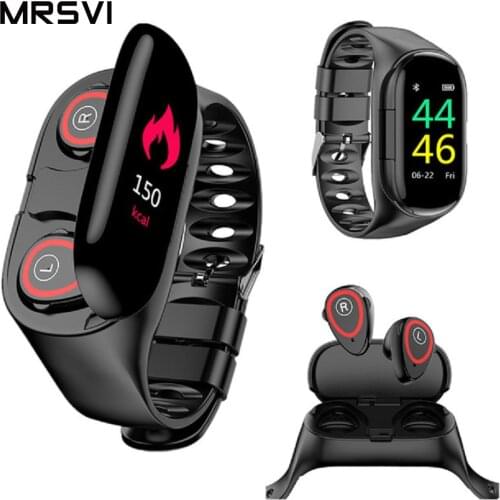 M1 Smart Watch Newest AI Smart Wristband With Bluetooth Earphone Heart Rate Moitor Long Time Standby Sport Watch Men