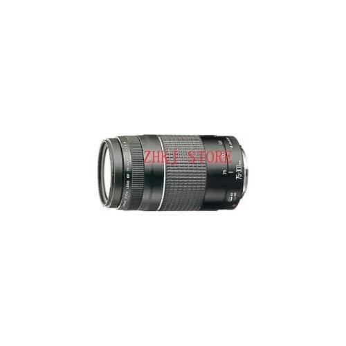 96% NEW 75-300mm Camera Lens EF 75-300mm F / 4-5.6 III Telephoto Lens for Canon 1300D 600D 750D 750D 760D 60D 70D 80D 7D 6D