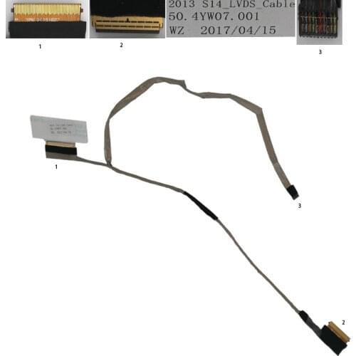 NEW Laptop Cable For HP 440 G1 445 G1 P/N 50.4YW07.011 Repair Replacement Notebook LCD LVDS CABLE