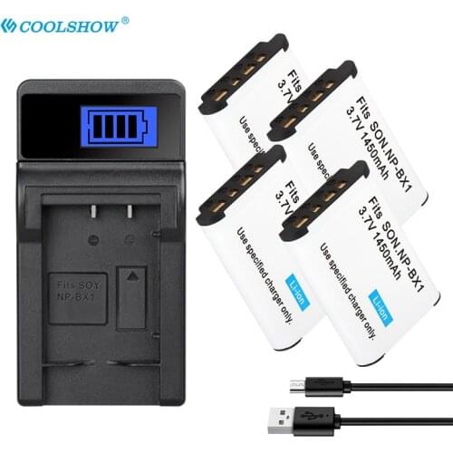 Np-Bx1 Np Bx1 Npbx1 Battery for Sony M3 M2 DSC RX1 RX100 AS100V HX300 HX400 50 60 GWP88 AS15 WX350 RX1R WX300 1450mah Batterie