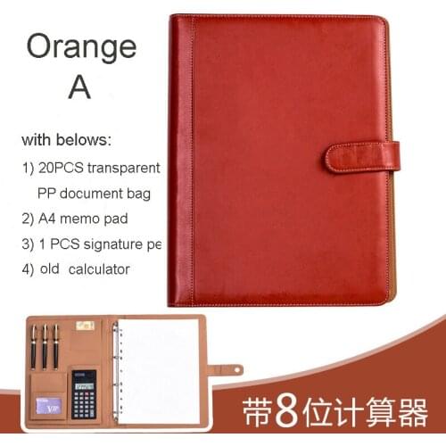 EXKSHEN A4 File Folder Portable Document Folder with Snap Button File and Paper Organizer Office and School Supplies 1163