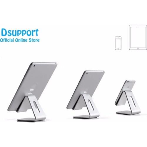AP-4S aluminium tablet stand holder with sliver color for variety-size tablets and phones,universal tablet stand