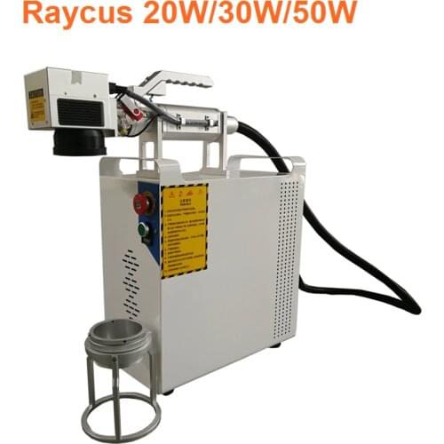Handheld fiber laser engraving machine 20W 30W Raycus fiber laser marking machine mini laser engraving machine