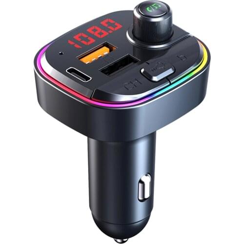 Stable Hands Free FM Transmitter Dual USB Call Car Player GPS Wireless Universal Accessory Audio Compatible Practical