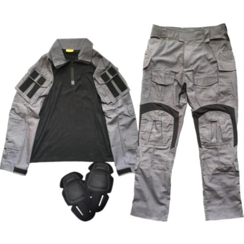 G3 Suit Black Grey Whale No Spring Gen3 Tactical Combat Training Suit Outdoor Sportswear Breathable New Special Combat Suit