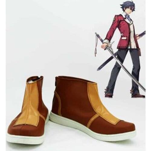 The Legend of Heroes Sen no Kiseki Rean Schwarzer Halloween Cosplay Boots Shoes Anime Party Cosplay Boots Adult Men Shoes