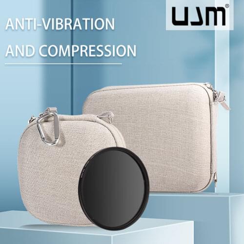 UJM new filter storage bag round film bag/square film bag large-capacity drop-proof portable simple wind filter bag