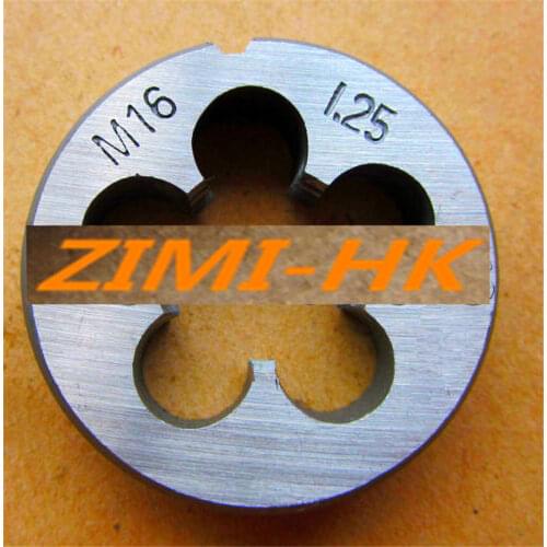 1pcs) Die 16mm x 1.25 Metric Right hand Die M16 x 1.25mm /M16*1.25(The high quality )