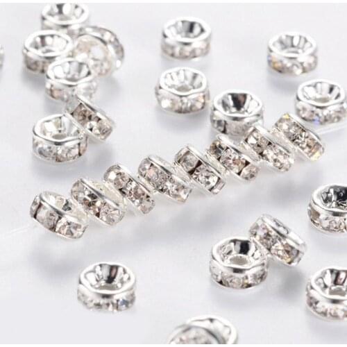 1 Pack Clear Round Loose Spacer Beads DIY Bracelet Jewelry Making Crafts 8mm Beads DIY Bracelet Jewelry Making Crafts 8mm Beads