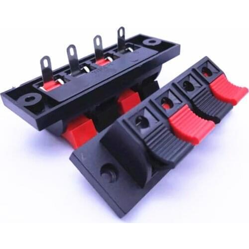 2 pcs WP4-1 single row bit line speaker clip terminal clip audio large LED light line test clip