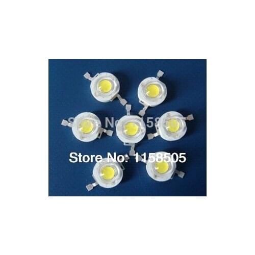 200pcs/lot LED High Power Epistar chip 1W 100-110lm,3.0-3.4V, LED Bulb Lamp Warm White / cool white (Free shipping)