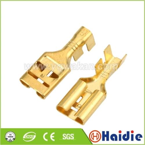 Free shipping 50pcs auto car splices wire terminal crimp loose pins terminal DJ622-D9.5x1.2C