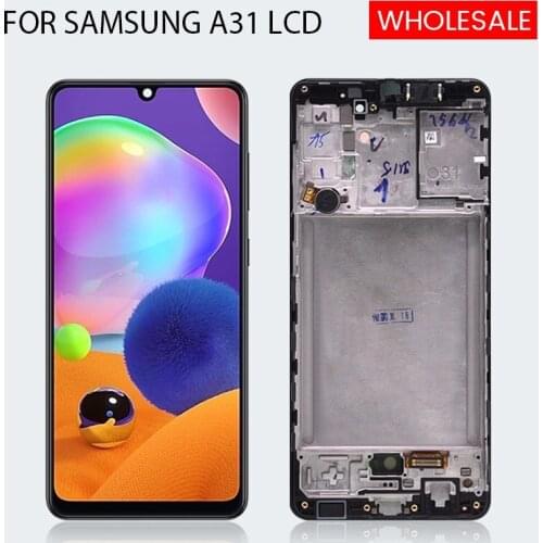 Free Shipping For Samsung Galaxy A31 LCD A315F SM-A315F A315 Display With Touch Screen Panel Glass Digitizer Assembly