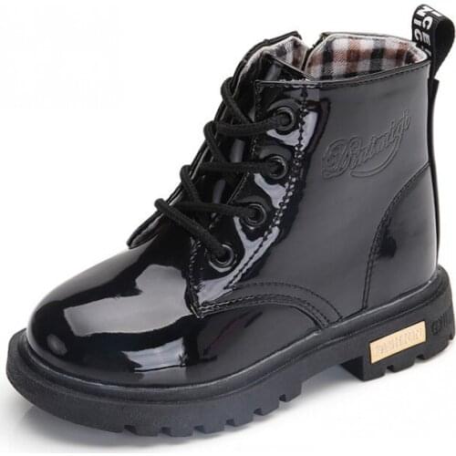 Girls' Boots Boys' Boots Childrens Boots Slip-proof Girls' Boots Students' Shoes Girl Boots Martin Boots Girl Shoes Winter